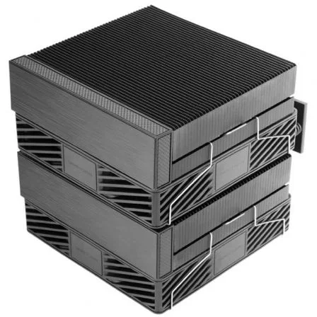 Mars Gaming MCPU-X26PRO Disipador CPU Air Cooler Dual-Tower de 350W, con 6 Heatpipes y 2 Ventiladores FDB 120mm PWM, Compatible con Intel LGA 1700/1200 y AMD AM5/AM4